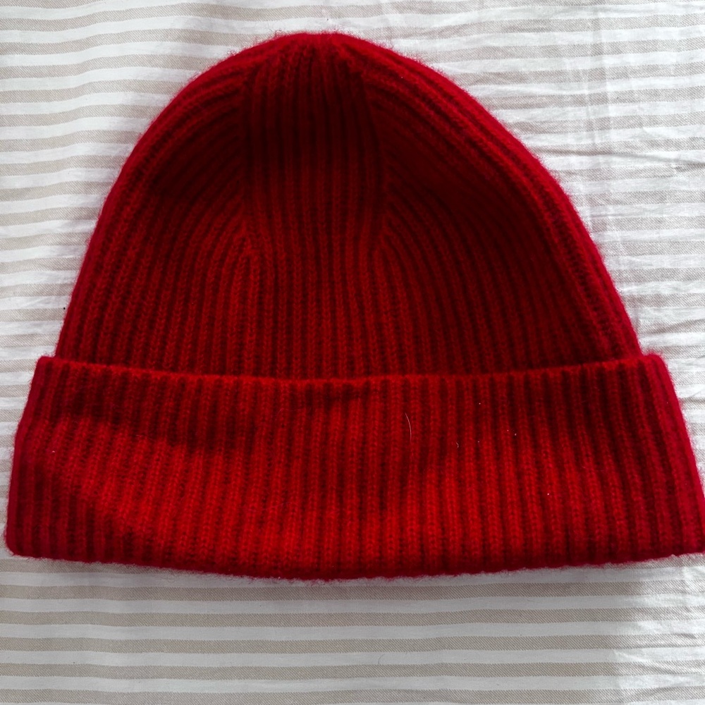 J.Crew Vibrant Red Cashmere Knit - Picture 3 of 3